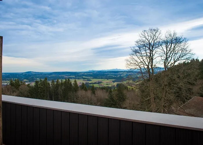 Szálloda Panoramagasthof Auf Dem Auerberg Bernbeuren